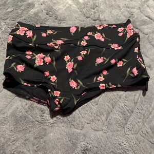 PINK Victorias Secret Gym to Swim Shorts  ,Floral